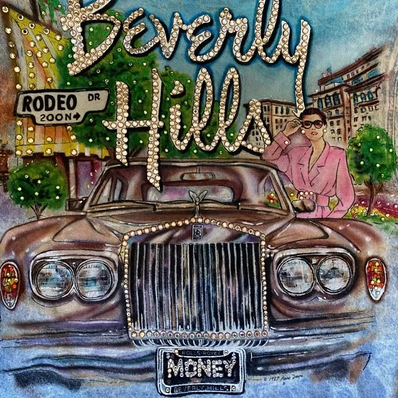 Tony Alamo Vintage Denim Jacket “Beverly Hills Edition”. Like New condition!
